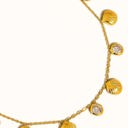  Sylvia 18K Gold Non-Tarnish Shell Charm Necklace | Summer New Arrival | Gold-Plated | Lead & Nickel Free | Hypoallergenic | Water Resistant
