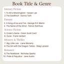  Cozy Night in with a Book Bundle Pick your Book Title and Color Theme