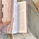 Pink Bible Personalized NIV Holy Bible with Gift Wrap Tabs and Engraving