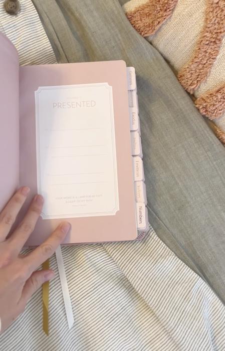 Personalized NIV Holy Bible with Gift Wrap Tabs and Engraving