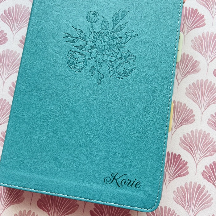 Personalized NIV Holy Bible with Gift Wrap Tabs and Engraving