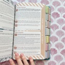 Teal Busy Mom Bible Personalized NIV Holy Bible with Gift Wrap Tabs and Engraving