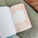 Teal Busy Mom Bible Personalized NIV Holy Bible with Gift Wrap Tabs and Engraving
