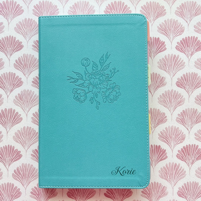 Personalized NIV Holy Bible with Gift Wrap Tabs and Engraving