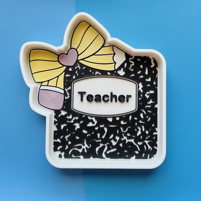 Personalized Teacher Mini Desk Tray