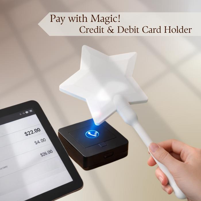 Tap to Pay Wand Credit and Debit Card Holder
