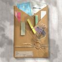Multi-Colored Toned Cozy Night in with a Book Bundle Pick your Book Title and Color Theme