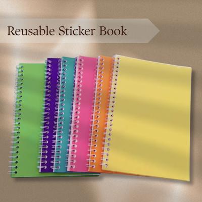 Reusable Sticker Album Sticker Collection Book 8.3" x 5.8"