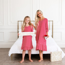 Girls Red Stripe XL (10-12) Holiday House Dress