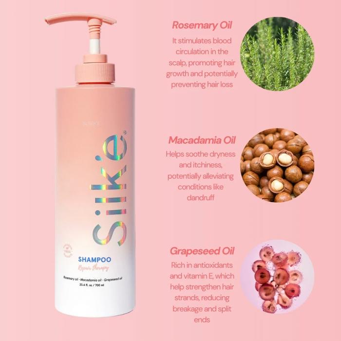 Blissful Hair Kit - Silk'e Shampoo , conditioner & Detangler 