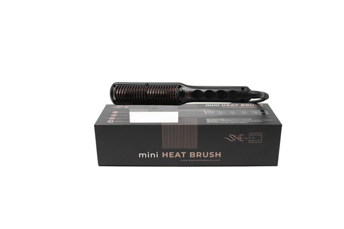 SHE Ceramic MINI Heat Brush -  Rose / Pink