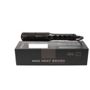 Black SHE Ceramic MINI Heat Brush -  Rose / Pink