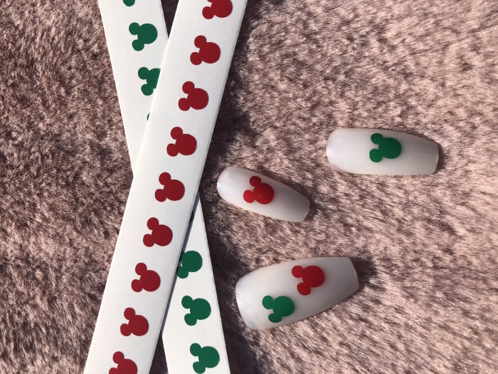 Very Merry Main Street Ready Nail Decal Multi-Pack | Nail Stickers | Disney Vacation Nails | Christmas Decals