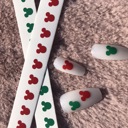  Very Merry Main Street Ready Nail Decal Multi-Pack | Nail Stickers | Disney Vacation Nails | Christmas Decals