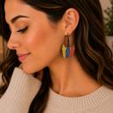  Back to School Crayon Dangle Earring