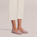 SOBEYO Ballet Flats Comfort Soft-Sole Breathable Sweater Fabric Lightweight Round Toe
