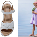  SOBEYO Girls Strappy Open Toe Flatform Slip On Cute Ankle Strap