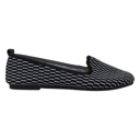  SOBEYO Ballet Flats Comfort Soft-Sole Breathable Sweater Fabric Lightweight Round Toe