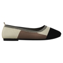  SOBEYO Ballet Flats Comfort Soft-Sole Breathable Sweater Fabric Lightweight Round Toe