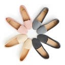  SOBEYO Ballet Flats Comfort Soft-Sole Breathable Sweater Fabric Lightweight Round Toe