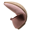 Beige Size 10 SOBEYO Ballet Flats Comfort Soft-Sole Breathable Sweater Fabric Lightweight Round Toe