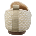 Beige Size 5 SOBEYO Ballet Flats Comfort Soft-Sole Breathable Sweater Fabric Lightweight Round Toe