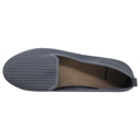 Gray Size 6 SOBEYO Ballet Flats Comfort Soft-Sole Breathable Sweater Fabric Lightweight Round Toe