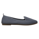 Gray Size 7 SOBEYO Ballet Flats Comfort Soft-Sole Breathable Sweater Fabric Lightweight Round Toe