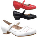  Kids Dress Shoes Mary Jane Ankle Strap Closed Toe Pumps