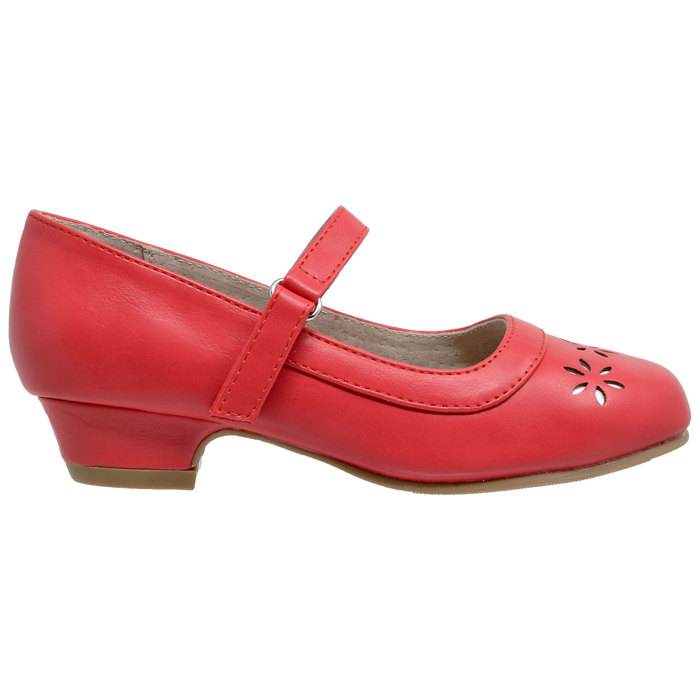 Kids Dress Shoes Mary Jane Ankle Strap Closed Toe Pumps