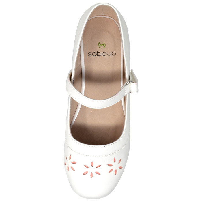 Kids Dress Shoes Mary Jane Ankle Strap Closed Toe Pumps
