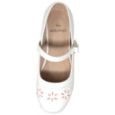 White 2 Little Kid Kids Dress Shoes Mary Jane Ankle Strap Closed Toe Pumps