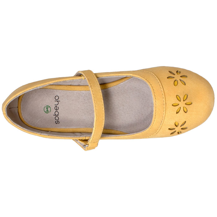 Kids Dress Shoes Mary Jane Ankle Strap Closed Toe Pumps