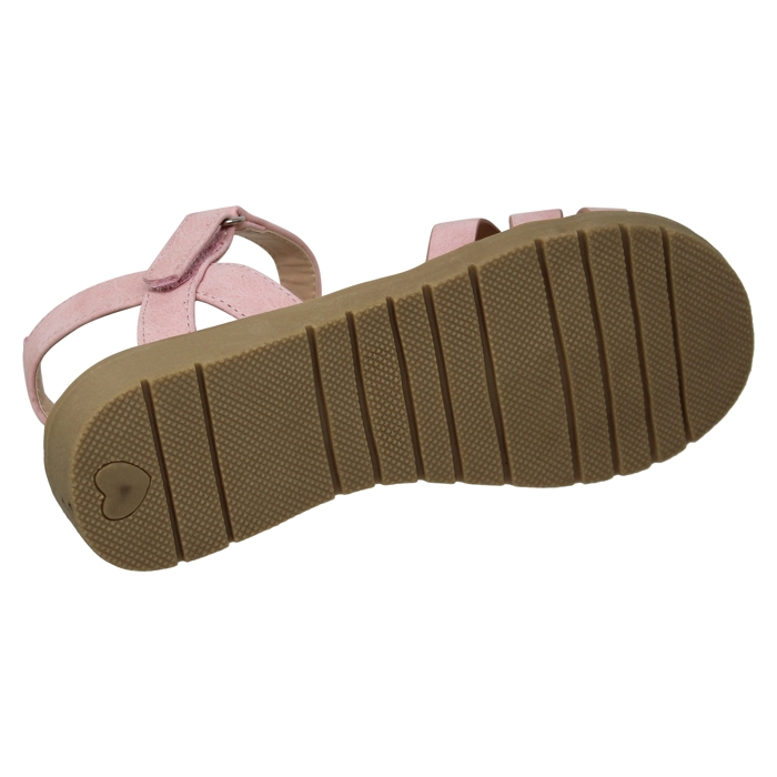 SOBEYO Girls Strappy Open Toe Flatform Slip On Cute Ankle Strap