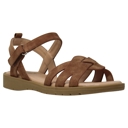  SOBEYO Girls Strappy Open Toe Flatform Slip On Cute Ankle Strap