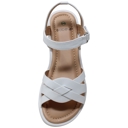  SOBEYO Girls Strappy Open Toe Flatform Slip On Cute Ankle Strap