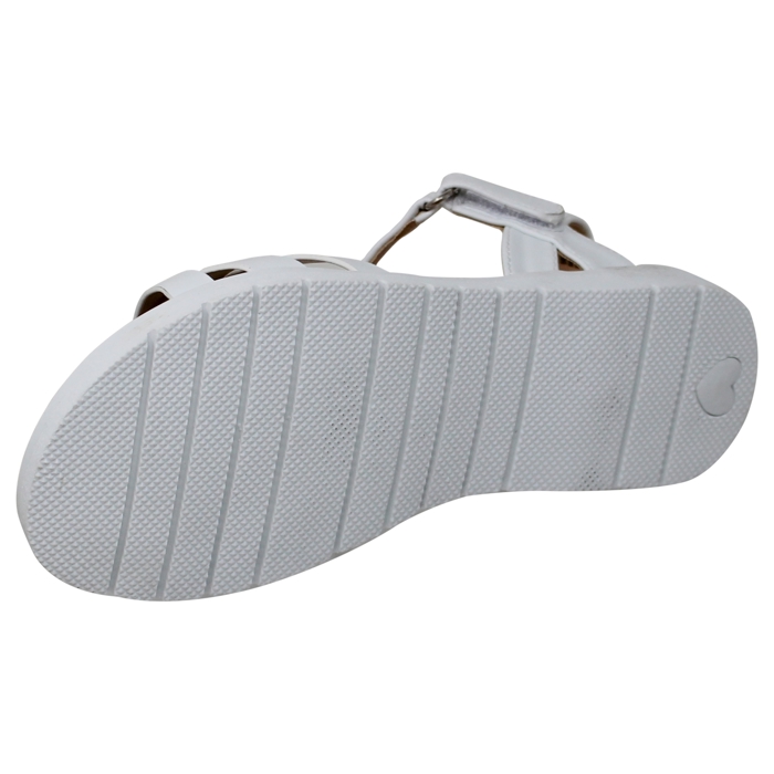 SOBEYO Girls Strappy Open Toe Flatform Slip On Cute Ankle Strap