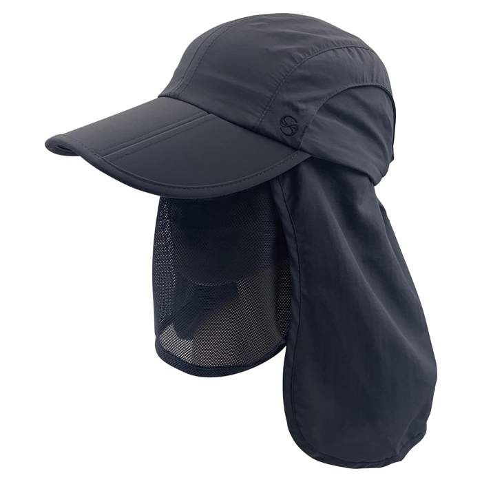 SOBEYO Cap Face Masks Outdoor Sun Protection Visor Flap Cover Windproof Neck
