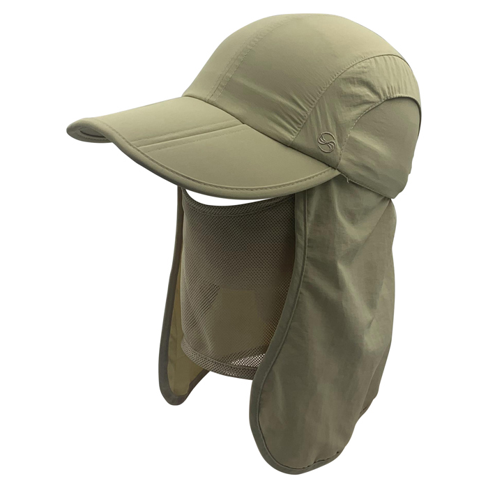 SOBEYO Cap Face Masks Outdoor Sun Protection Visor Flap Cover Windproof Neck
