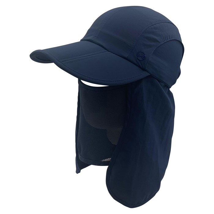 SOBEYO Cap Face Masks Outdoor Sun Protection Visor Flap Cover Windproof Neck