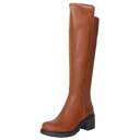 SOBEYO Knee High Boots Chunky Heels Elastics Side Zipper Closure