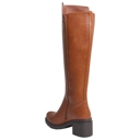  SOBEYO Knee High Boots Chunky Heels Elastics Side Zipper Closure