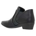 Black Size 7 Women's Ankle Boots Both Side Elastics Slip On
