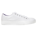 White Size 7 SOBEYO Women's Sneakers Canvas Lace-Up Low Top Memory Foam Cushion