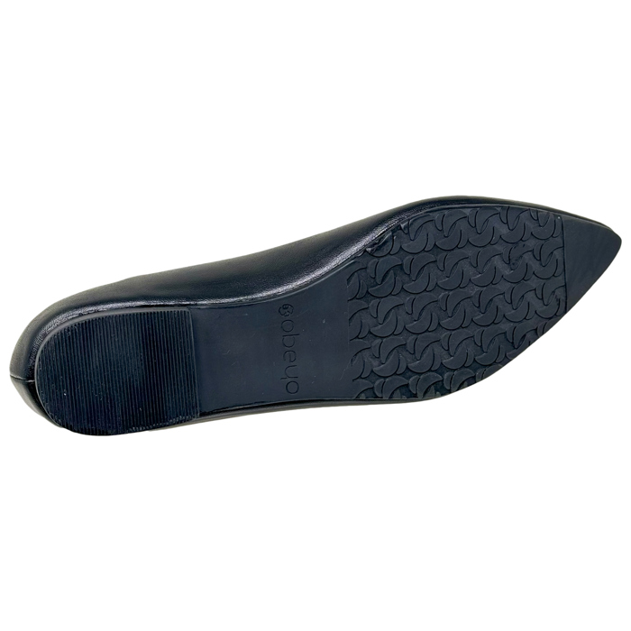 SOBEYO Genuine Leather Pointed Toe Flats Memory Foam Cushion