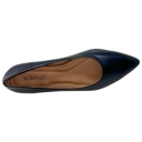 Black Leather Two Size 11 SOBEYO Genuine Leather Pointed Toe Flats Memory Foam Cushion