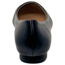 Black Leather Two Size 7 SOBEYO Genuine Leather Pointed Toe Flats Memory Foam Cushion