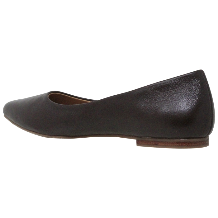 SOBEYO Genuine Leather Pointed Toe Flats Memory Foam Cushion