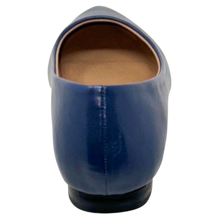 SOBEYO Genuine Leather Pointed Toe Flats Memory Foam Cushion