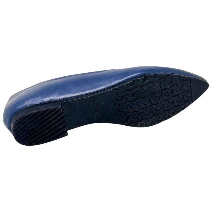 SOBEYO Genuine Leather Pointed Toe Flats Memory Foam Cushion